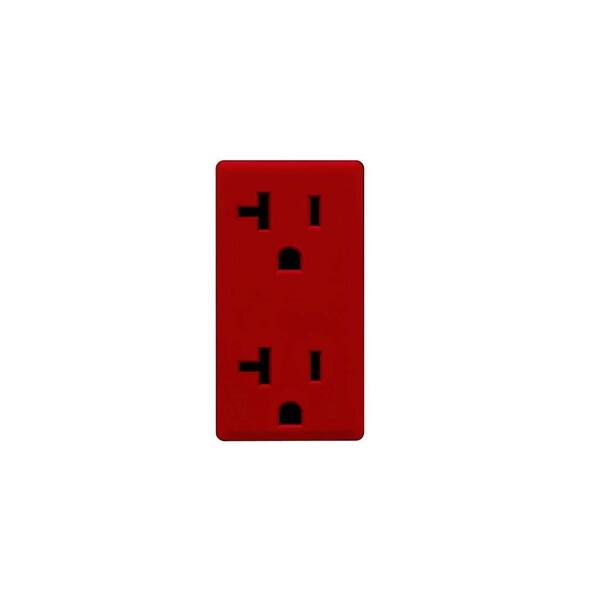 Leviton Renu 20-Amp Red Delicious Outlet Color Change Kit-DISCONTINUED