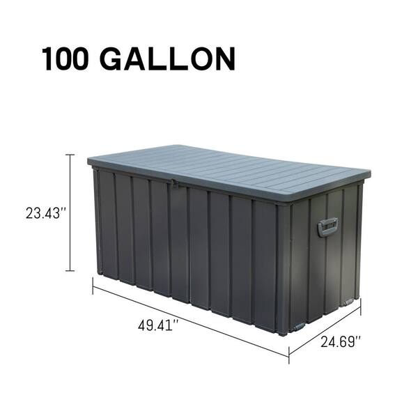 XXL 310 Gallon Extra Large Deck Box, Waterproof Nigeria