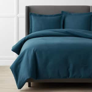 Dark teal 2024 euro shams