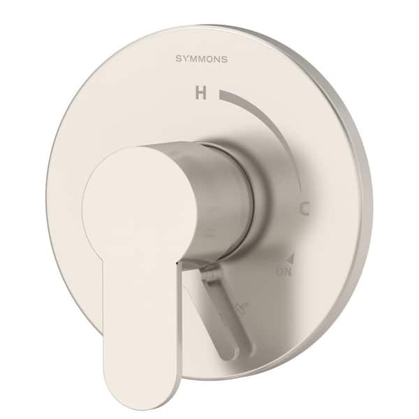 Symmons Identity 1-Handle Pressure Balance Tub/Shower Valve with Lever Diverter in Satin Nickel