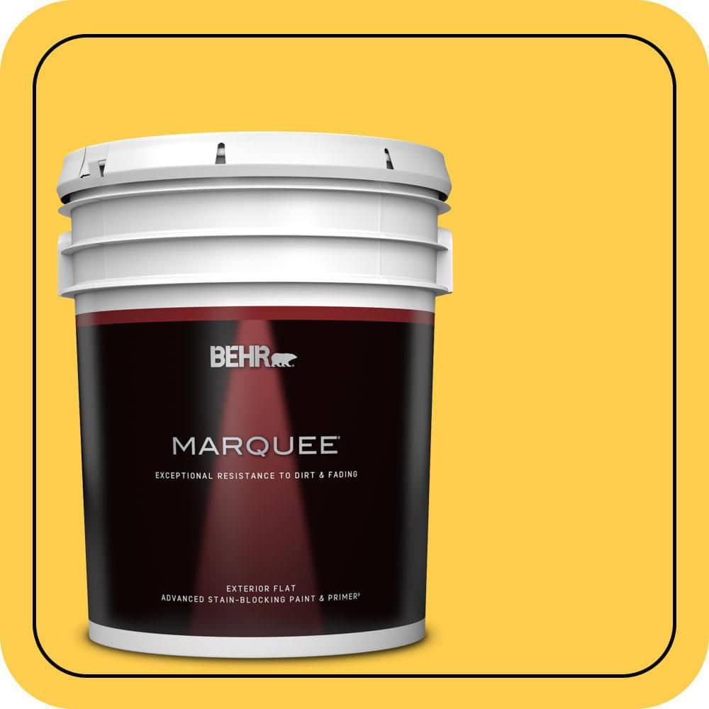 5 gal. #340B-6 Pineapple Soda Flat Exterior Paint & Primer price history on PriceWatchPro
