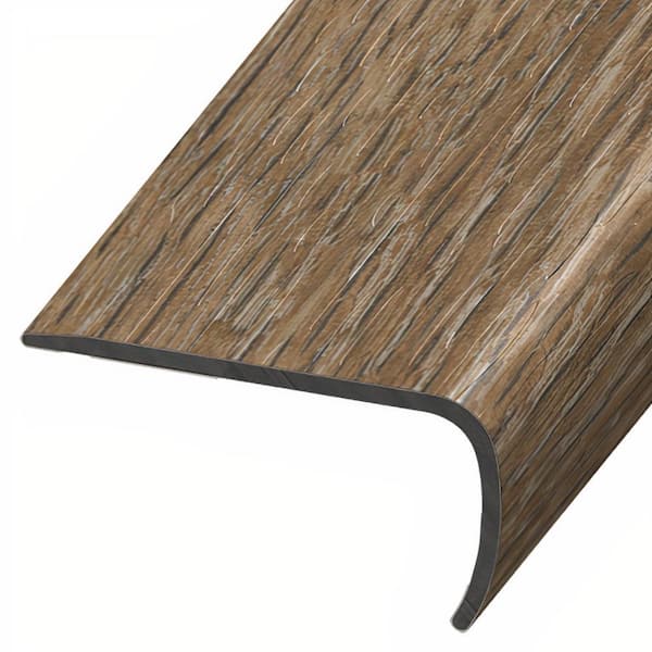 ASPEN FLOORING Abbott 1 in. Thick x 2 in. Width x 94 in. Length Rigid Core Stair Nosing Vinyl Molding
