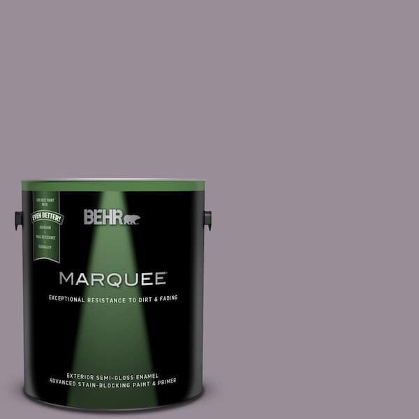 BEHR MARQUEE 1 gal. #UL250-18 Victorian Semi-Gloss Enamel Exterior Paint and Primer in One