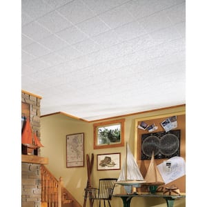 8pcs Bundle Home Decor Glue Up Ceiling Tiles Foam,20"x20"  R102W 