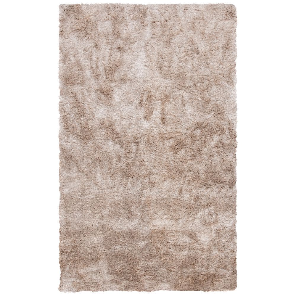 Paris Shag 9 ft. x 12 ft. Dark Beig Solid Flokati Area Rug price history on PriceWatchPro