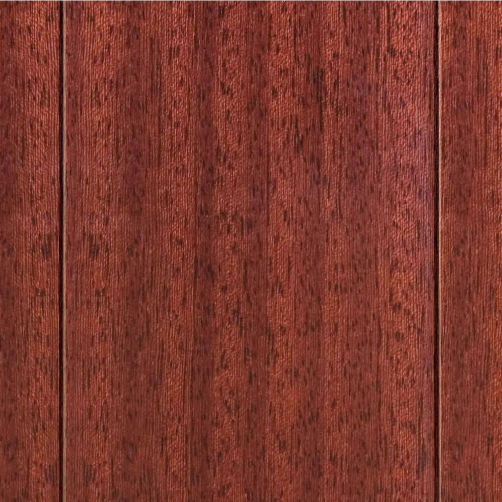 Home Legend High Gloss Santos Mahogany 1 2 In T X 4 3 4 In W X Varying Length Engineered Hardwood Flooring 24 94 Sq Ft Case Hl15p The Home Depot