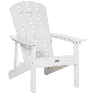 White northbeam Lakeside Faux Wood Adirondack Chair, 