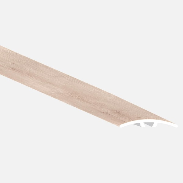 A&A Surfaces Sandstone Cove 1/3 in. T x 1.77 in. W x 94 in. L Luxury Vinyl Surface Reducer Molding