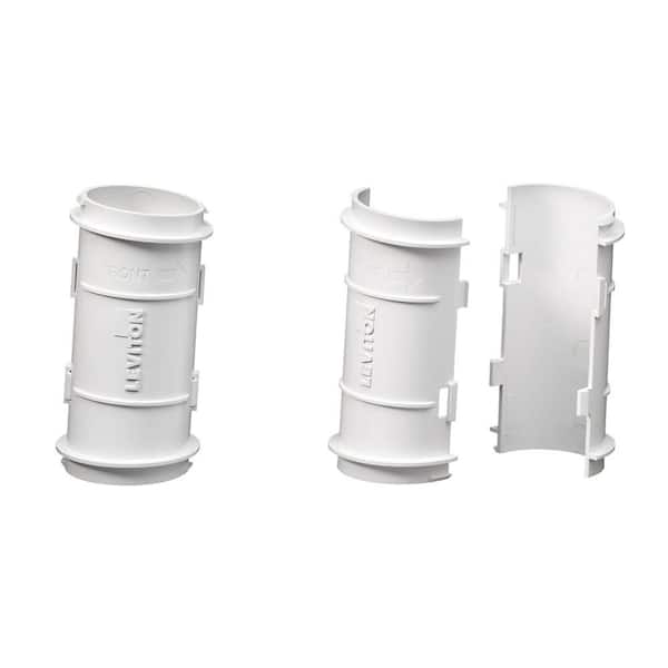 Leviton Wireless Structured Media Center Multi-Bay Attachment Tube 49605-TUB