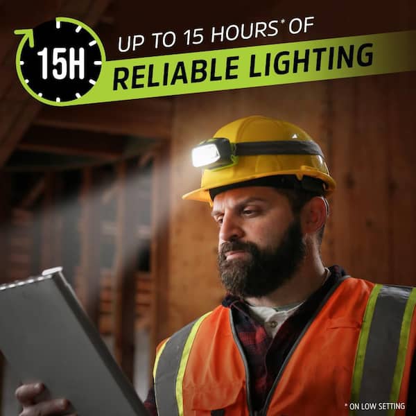 Energizer Pro Series Focusing Hybrid Headlamp, 500 High Lumens