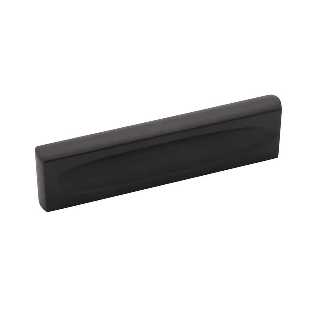 Ingot Collection Pull 3 in. (76 mm) Center to Center Matte Black Rectangle Bar Cabinet Pull price history on PriceWatchPro