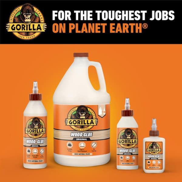 Gorilla - 8 oz. Wood Glue; White