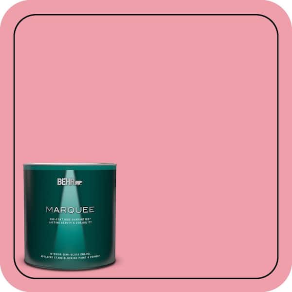 BEHR MARQUEE 1 qt. #120B-5 Candy Coated Semi-Gloss Enamel Interior Paint & Primer