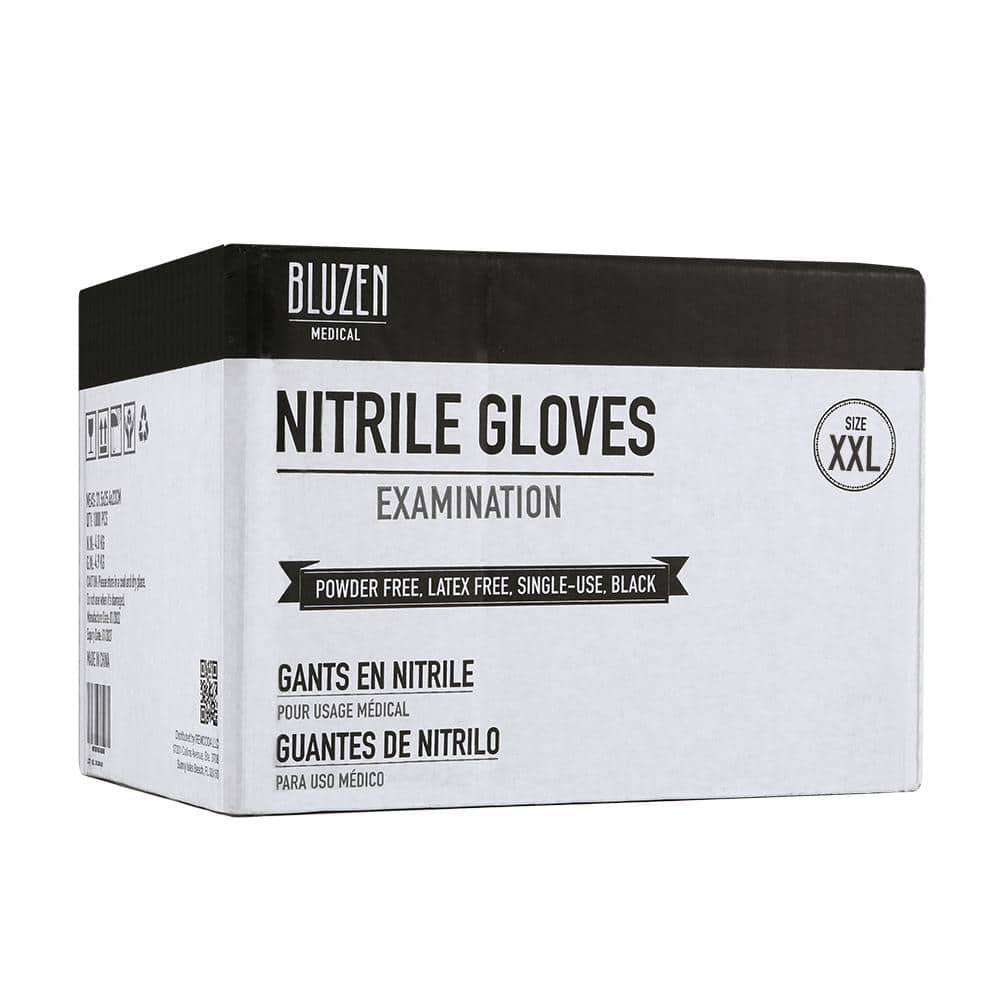 Extra Large Black Extra-Strength 5mil Nitrile Gloves 1000-Count Case price history on PriceWatchPro