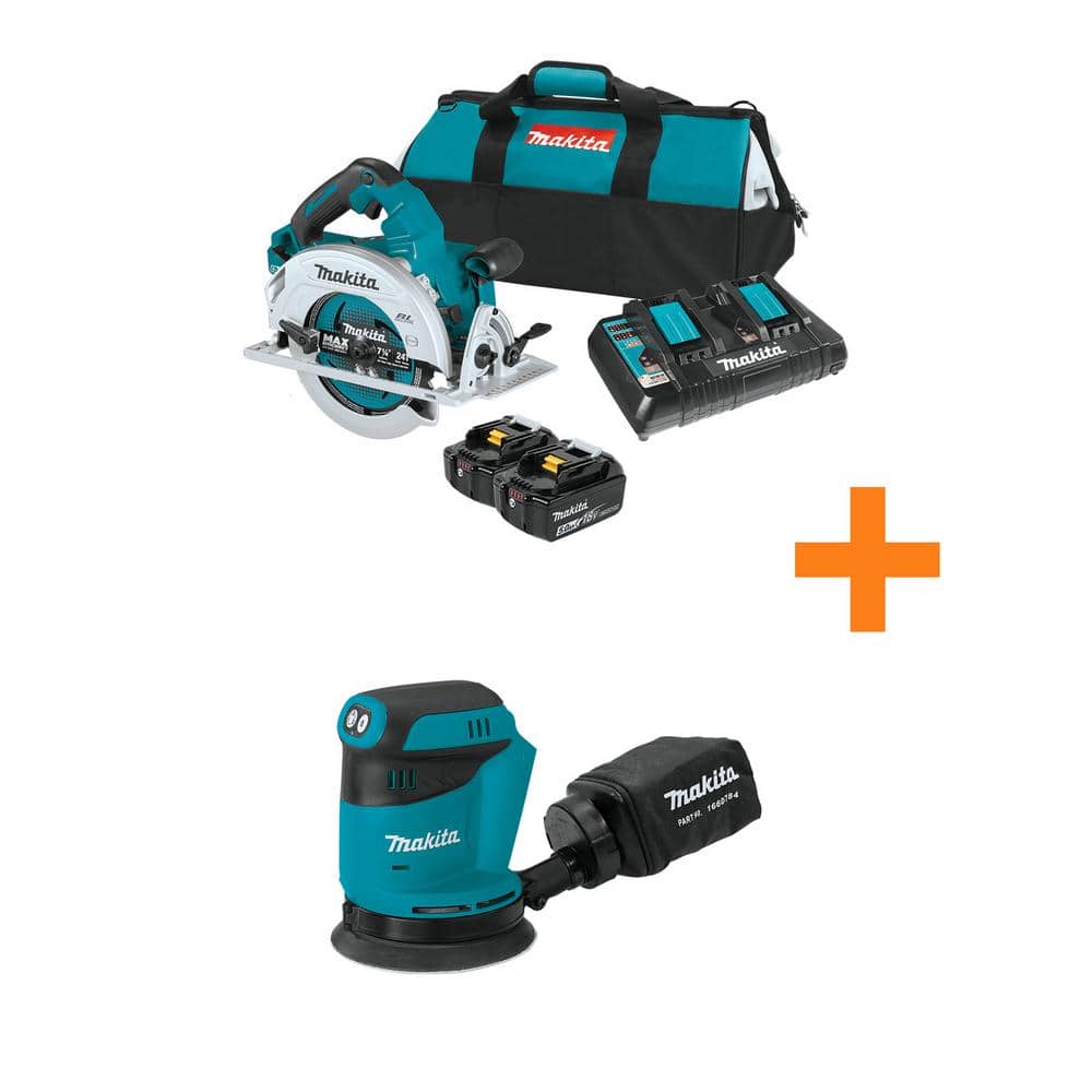 Makita 18V X2 LXT (36V) Brushless 7-1/4 in. Circular Saw Kit