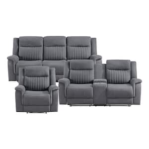 Lazzara Driscoll 84.5 in. W. Pillow Top Arm Microfiber Rectangle 3