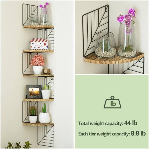 Brown Wall Shelves: 100+ Items − Sale: at $11.99+