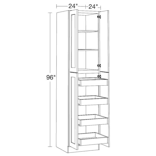 Cabinet Skin (full-depth skin to fully cover tops and bottoms of wall  cabinets)