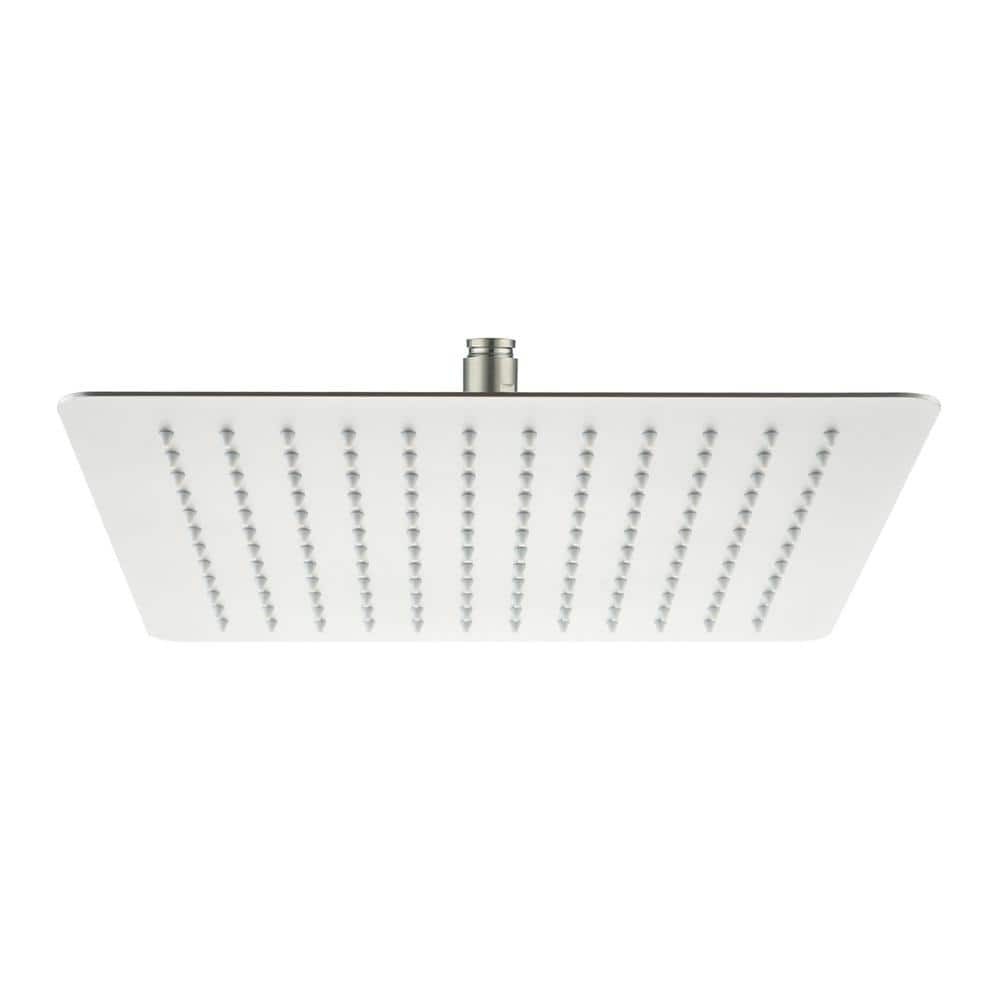 CASAINC 1Spray Pattern with 2.5GPM Square 12 in. Ceiling Mount Rain