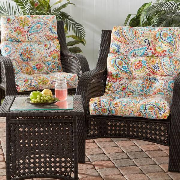 Paisley chair cushions best sale