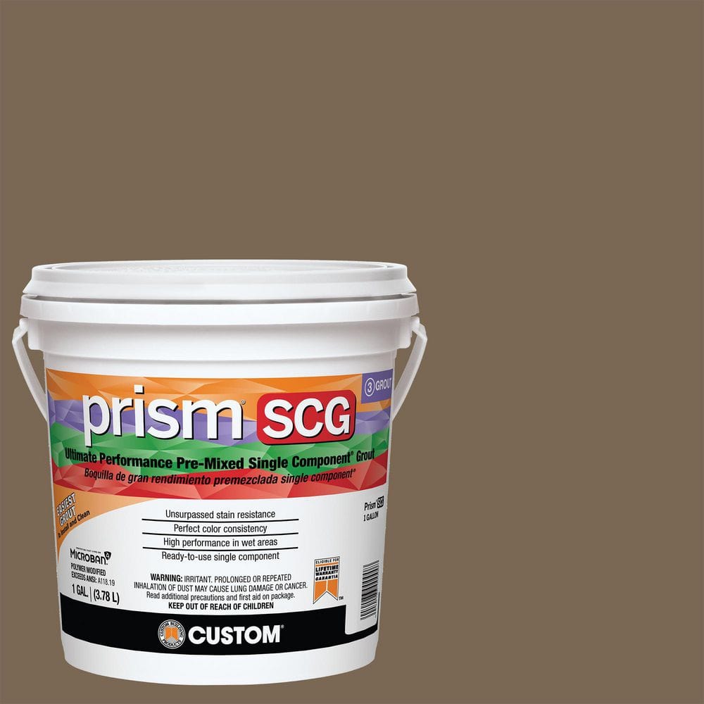 Prism SCG #59 Saddle Brown 1 Gal. Ultimate Performance Pre-Mixed Single Component Grout price history on PriceWatchPro