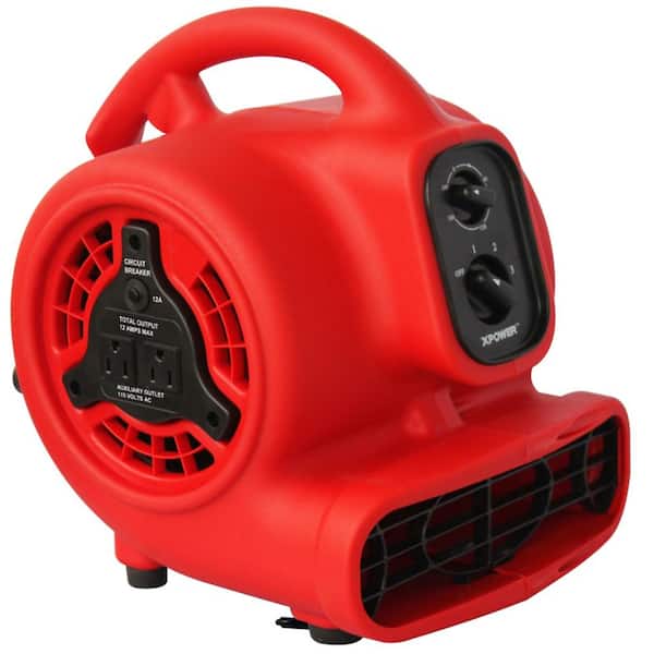 XPOWER Mini 600 CFM Blower Fan with Daisy Chain and 3-Hour Timer
