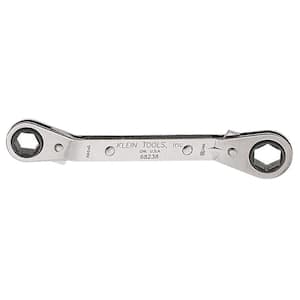 1/2 in. x 9/16 in. Fully Reversible Ratcheting Offset Box Wrench