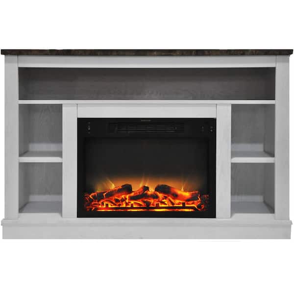 Reviews For Hanover Oxford 47 In, Electric Fireplace Log Insert Reviews