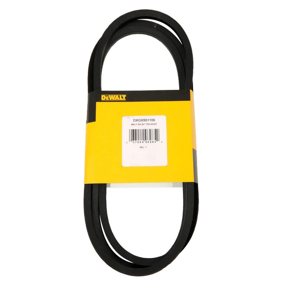 DEWALT Original Equipment Deck Drive Belt for Select 54 in. Commercial ...