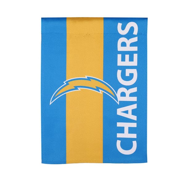 Fan Essentials 12 in. x 18 in. Los Angeles Chargers Garden Flag
