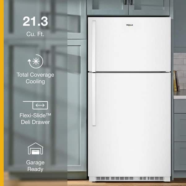 Whirlpool 33 in. 21.3 cu. ft. Freestanding Wide Top Freezer