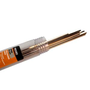 1/8 in. x 18 in. 10 Rods SIL PHOS Copper Brazing Rods (Welding Rod)