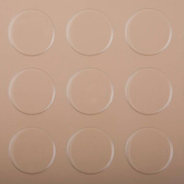 HDX Take Home Sample - Coin Sandstone Vinyl Universal Flooring - 8 in. x 10 in.