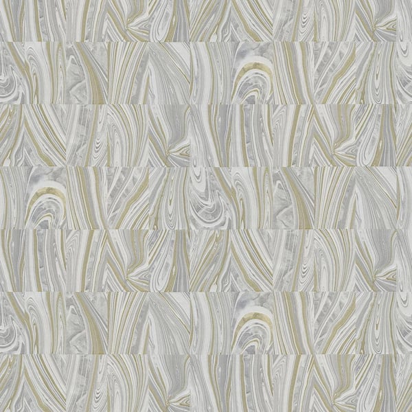 Advantage Boulders Lavender Glitter Marble Vinyl Peelable Wallpaper (Covers 56.4 sq. ft.)