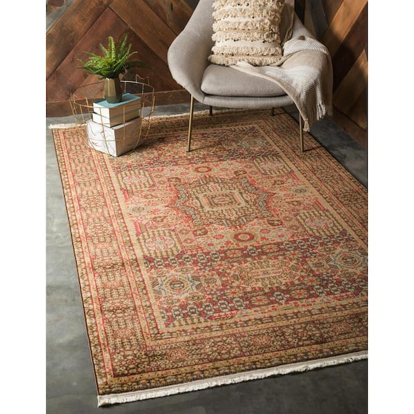 Palace Jackson Brown 9' 0 x 12' 0 Area Rug