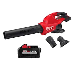 M18 FUEL Dual Battery 145 MPH 600 CFM 18V Lithium-Ion Brushless Cordless Handheld Blower w/(1) 8.0Ah Battery