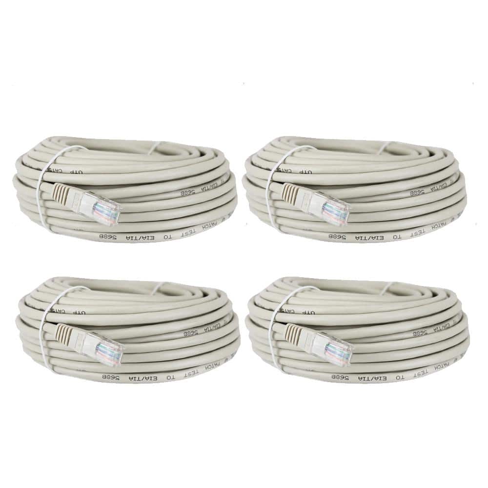 GW Security 100 ft. High Performance CAT 5e Cable Patch Cables