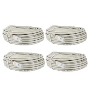 100 ft. High Performance CAT 5e Cable Ethernet Patch Cables (4-Pack) (400 ft.)