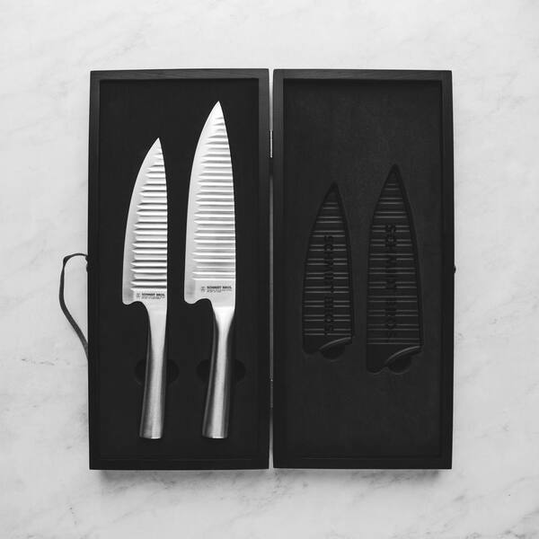 WÜSTHOF Classic 2-Piece Chef's Knife Set, Black