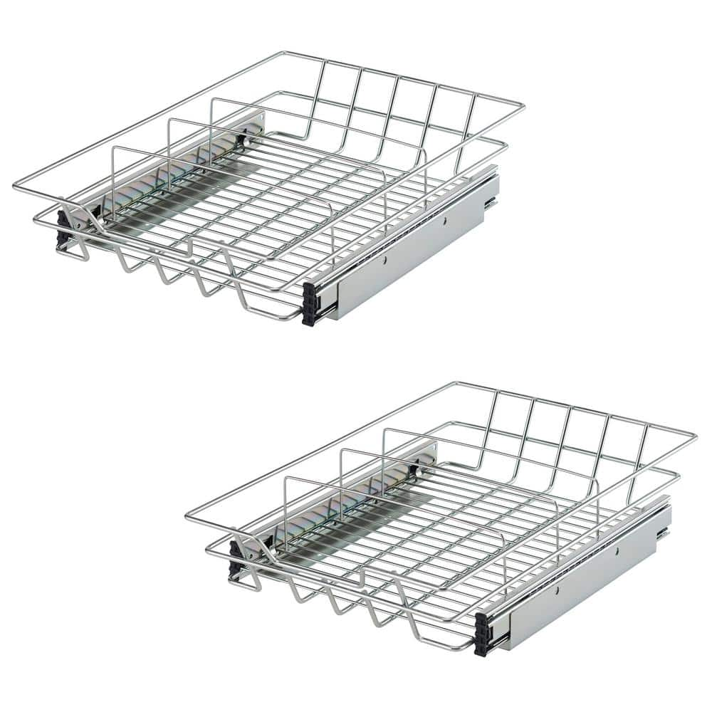 TRINITY EcoStorage 13 in. Sliding Wire Drawer (2-Pack) TBFZ-22132 - The Home  Depot