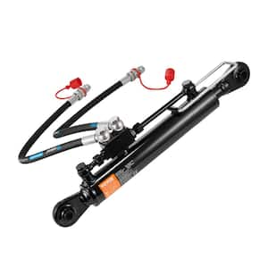 Hydraulic Top Link Cat. 1-1 (11 in., 20 in.-7/8 in. ~31 in.-7/8 in.), Hydraulic Cylinder with 2 Hoses and G3/8 in.