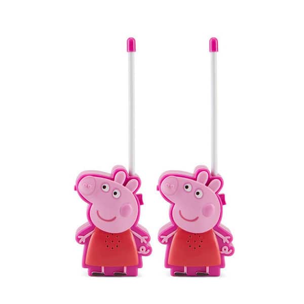 Sakar Peppa Pig 2-Piece Walkie Talkie Set