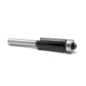1/2 in. Flush Trim Carbide Tipped Router Bit with 1/4 in. Shank and 1 in. Cutting Length