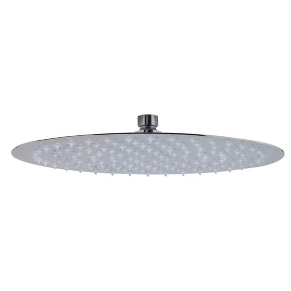 ALFI BRAND 1-Spray 12 in. Single Ceiling Mount Fixed Rain Shower Head in Polished Stainless Steel