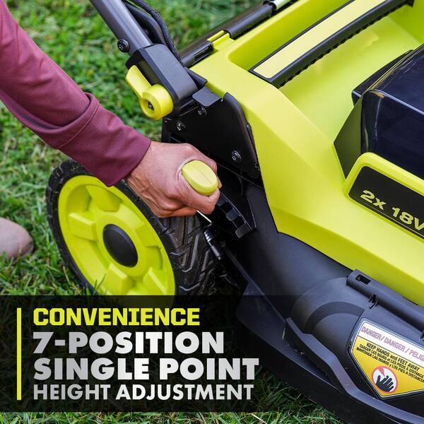 18V ONE+ HP BRUSHLESS WHISPER SERIES 20 LAWN - RYOBI Tools