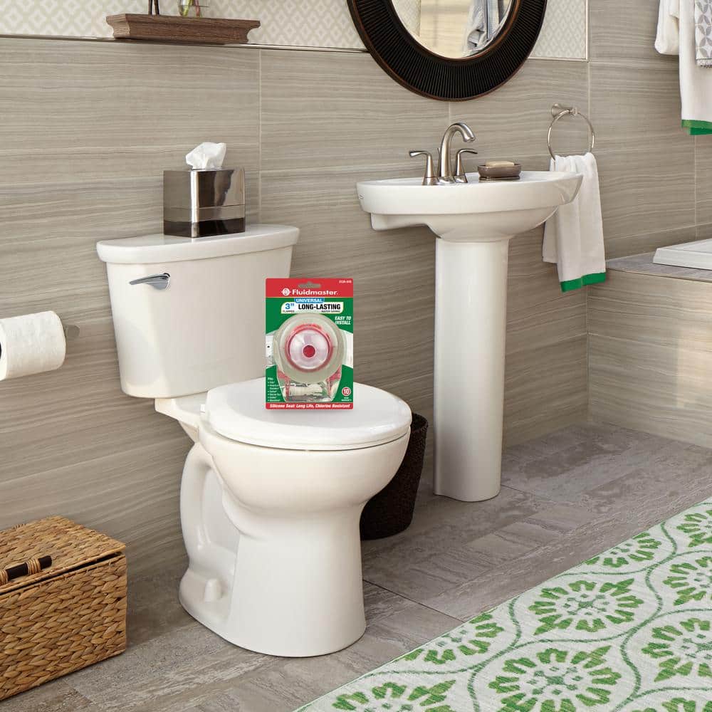 Fluidmaster 3-Inch Universal Red Rubber Toilet Flapper