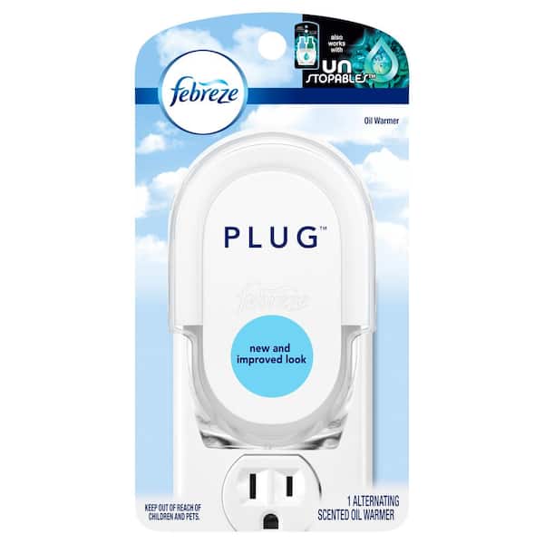 Febreze Plug in Air Fresheners 3600 Hour Supply Scented Oil Refill 3 Count  87 fl