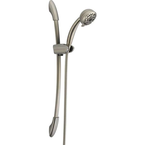 Delta 5-Spray Wall Bar Shower Kit in Stainless (Valve Not Included)