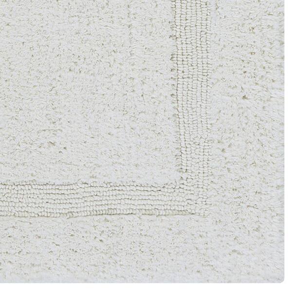 Better Trends Lux Collection Sage 20 in. x 60 in. 100% Cotton Reversible  Race Track Pattern Bath Rug SS-BALU2060SA - The Home Depot