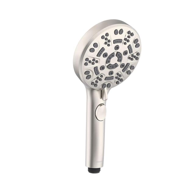 Gerber Octette 8-Spray Wall Mount Handheld Shower Head 1.75 GPM in Brushed Nickel